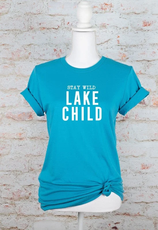 Stay Wild Lake Child Graphic Tee