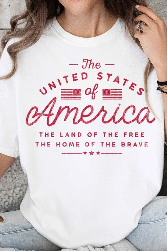 UNITED STATES OF AMERICA OVERSIZED TEE