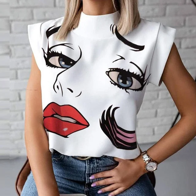 02 Lips Print / M